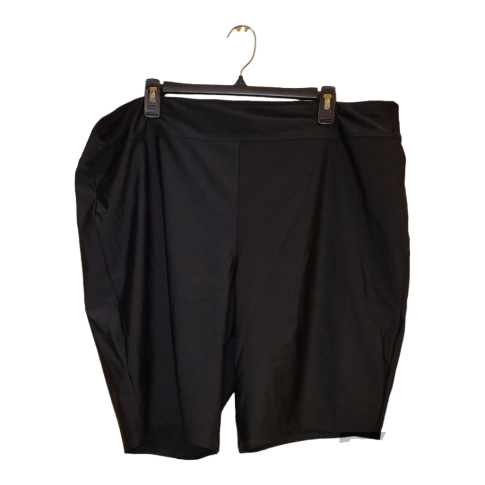 Torrid Black Swim Biker Short - Size 4 - NWOT